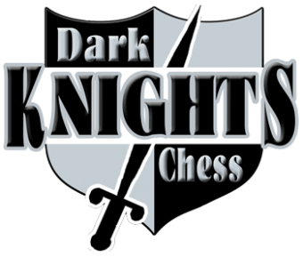 Dark Knights Chess Club Logo