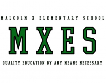 Malcolm X Elementary School Logo