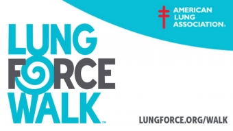 Lung Force Walk Logo