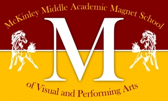 McKinley Middle Academic Magnet School of Visual & Performing Arts Logo