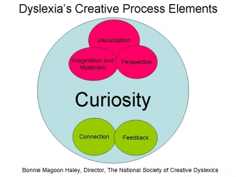 National Society of Creative Dyslexics, Inc. Logo