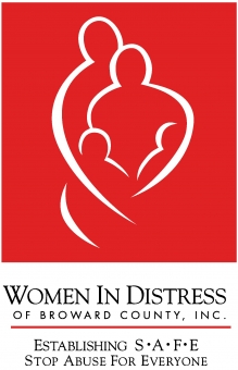 Women In Distress of Broward County Inc.  Logo