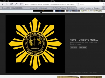 Untalan's Martial Arts Center Logo