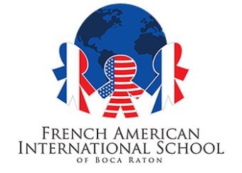French American International school of Boca Raton Logo