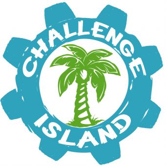 Challenge Island Fairmount Park/ Rittenhouse Logo