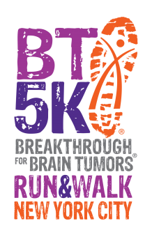 BT5K Breakthrough for Brain Tumors Run & Walk Logo