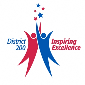 Community Unit School District 200 Logo