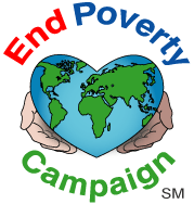 Hearts & Minds / End Poverty Campaign Logo