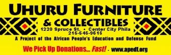 Uhuru Furniture & Collectibles Logo