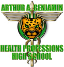 Arthur A Benjamin Health Professions High School Logo