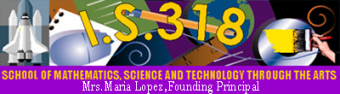 School of Math, Science and Technology through the Arts Logo